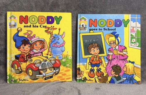 Two vintage 1987 noddy toy - vintage,