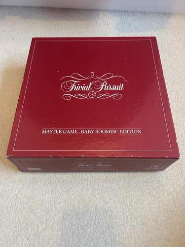 Trivial pursuit master game - trivial,