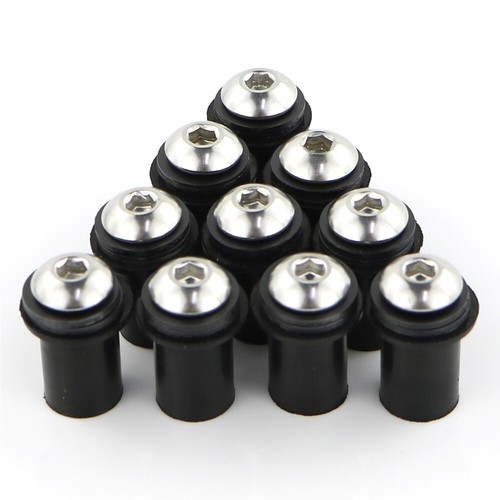 Stainless windshield bolts - stainless,