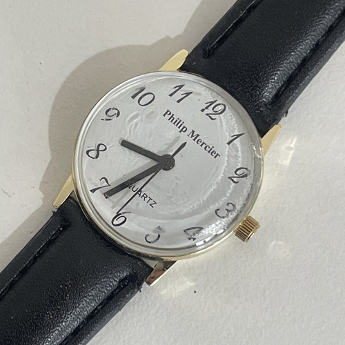 Philip mercier quartz watch - mercier, watch-