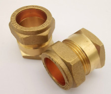 2 x Brass Compression 22mm x