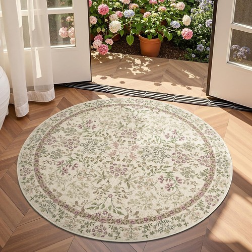 Topick vintage floral round - vintage,