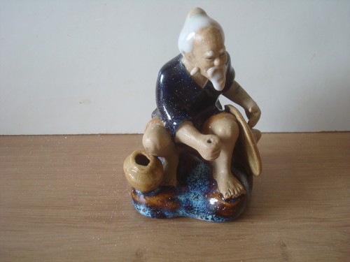 Vintage shiwan chinese mudman - vintage,