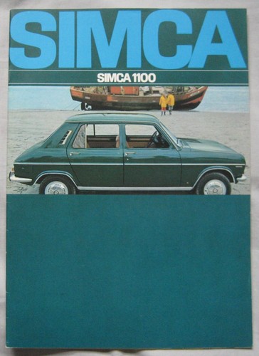 1969 simca 1100 - simca,