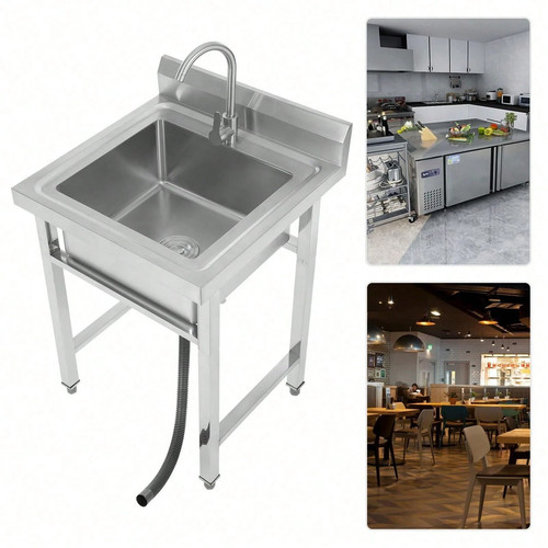 Freestanding single sink cold - freestanding,