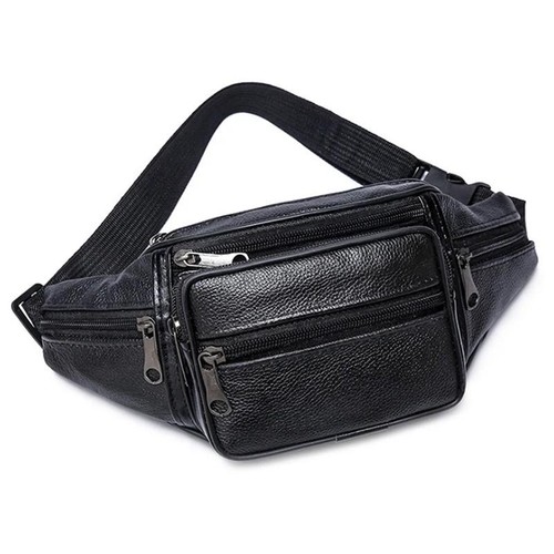 Real leather zipped secure - real,