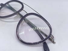 IC! Berlin Eyeglasses Women Men Round Panto Blue Gray Blow Dryer Graphite Lilac