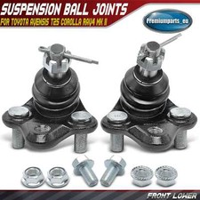 2x Ball Joints Front Lower for Toyota Avensis T25 Corolla E10 E11 E12 RAV4 Mk II