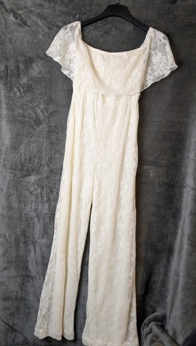 Plt ladies size cream - cream, lace