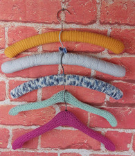 Vintage Coat Hangers Knitted