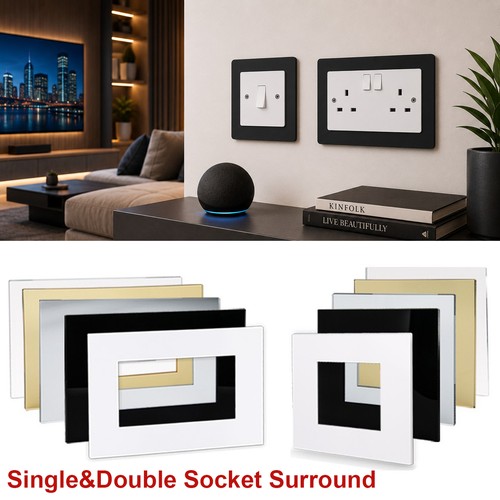 Light switch surround plug - light,