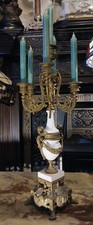 French Empire Marble Ormolu