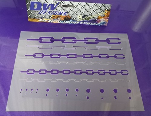 Chains and rivets mylar