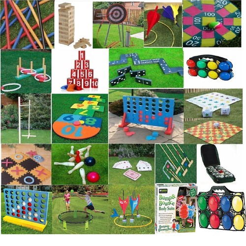 Giant garden games for kids - games,