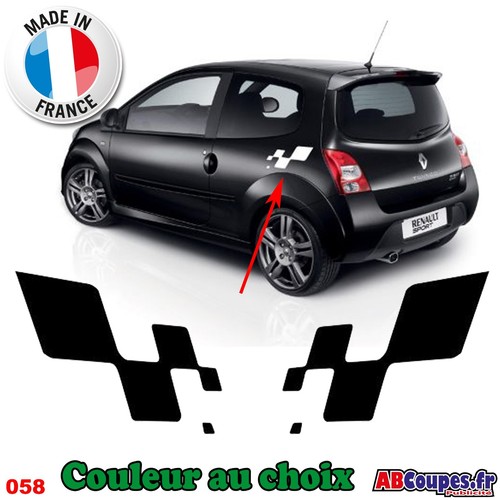 Stickers checkerboard renault - stickers,