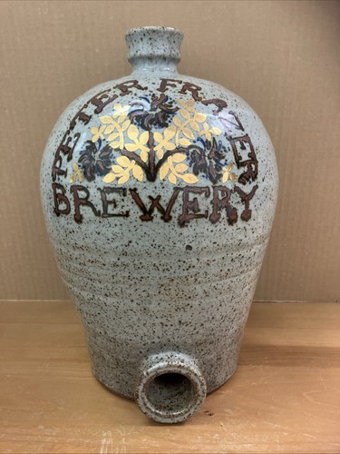 Rare antique stoneware - antique, flagon