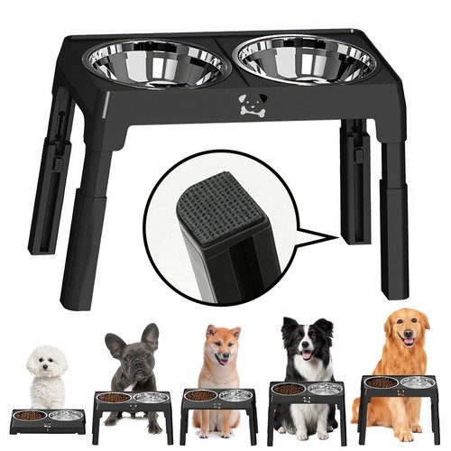 Foldable dog raised elevated - raised,