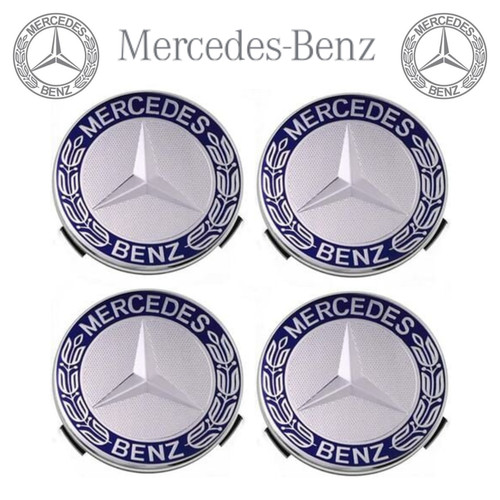 Mercedes alloy wheel centre - alloy,