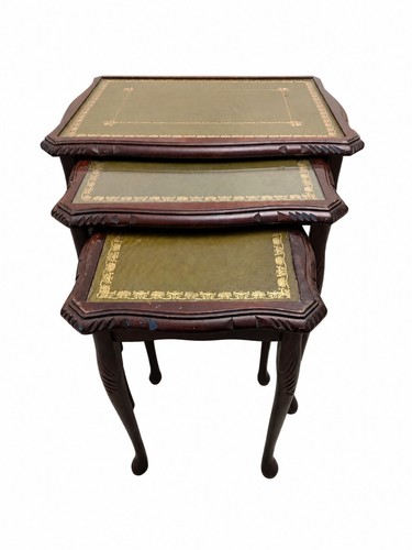 Vintage mahogany nest 3 - vintage,