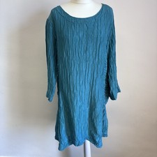 Grizas Crinkle Tunic Top Size