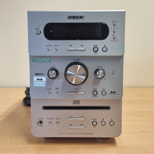 Sony cmt gpx9dab micro fi - micro, hi-fi