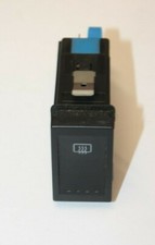 VW T4 Multivan Switch Heated Rear Window 1999-2003 Red Lighting 