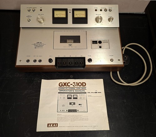 Akai gxc 310d capstan glass - 2x,