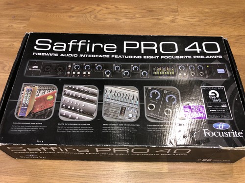 Focusrite saffire pro - focusrite, 40