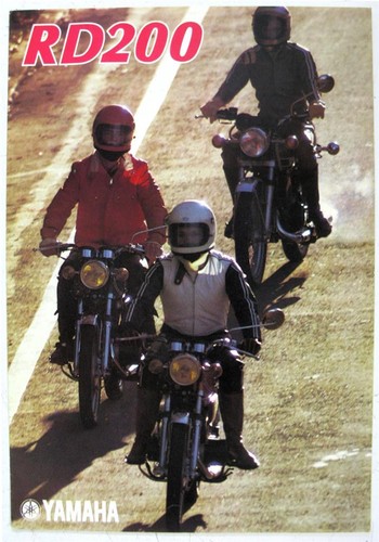 Yamaha rd200 motorcycle - rd200,