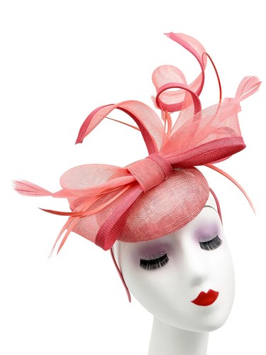 Women pillbox bow - women, fascinator