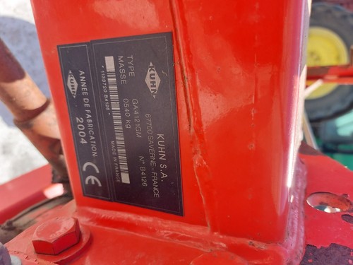 Kuhn 4121 rake - kuhn,
