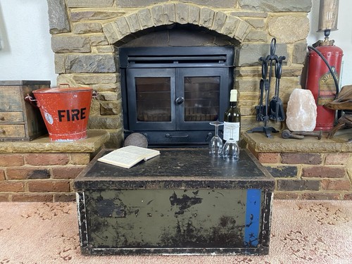 Old military chest - military, vintage
