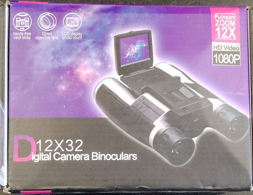 D12x32 binoculars digital - binoculars,