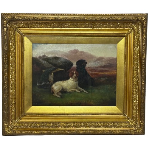 Victorian oil painting - victorian,