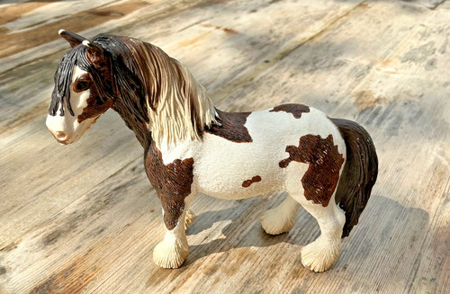 Schleich brown white - brown,