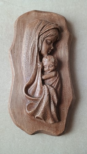 Vintage madonna child - vintage,