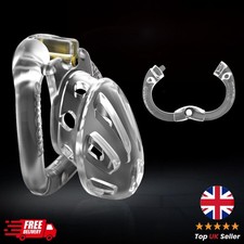 Snap On Clear Male Chastity