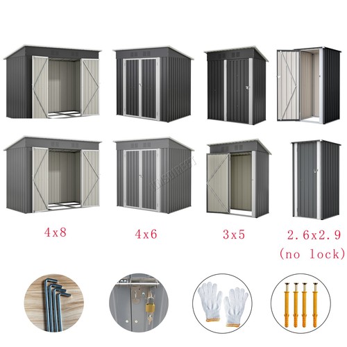 Birchtree garden shed metal - birchtree,