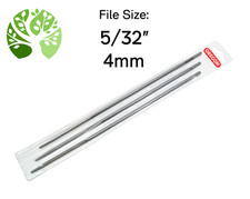 OREGON Pack of 3 Round Files 5/32" 4mm for Filing Sharpening Chainsaw Chain