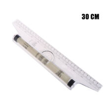 12" Professional Metric Parallel Line Rolling Ruler Rule Drawing Glider 30CM