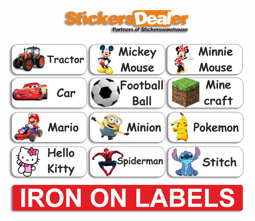 Personalised iron name - personalised,