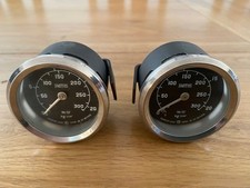 2 x Smiths Oil Pressure Gauge, 2" 0-300psi