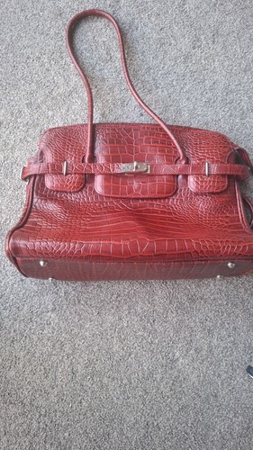 Genuine leather red - ,