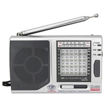 Multi Band Reception Radio Compact Size Perfect for Outdoor Adventures
