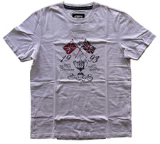 Crew Clothing Mens 1993 Sailing Regatta Champions Print T-Shirt, White, Large