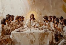 The Last Supper Christian Oil
