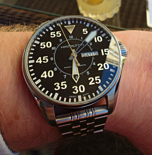 Hamilton khaki aviation auto - khaki,