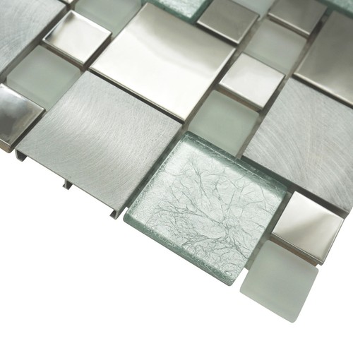 Mosaic tiles sheet onyx - mosaic, white