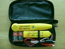 CABLE FINDER TONE GENERATOR AND PROBE TRACKER WIRE TRACER KIT NETWORK TESTER