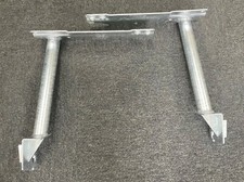 LAND ROVER DEFENDER TDCi/PUMA GALVANISED SEAT BELT ANCHOR ASSEMBLY  - PAIR OF